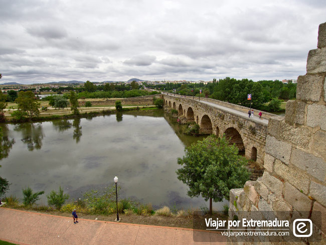 Puente Romano desde la Alcazaba